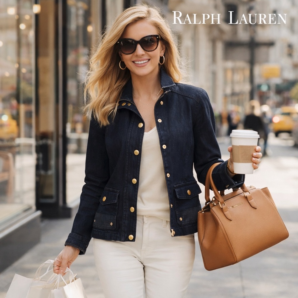 Lauren Jeans Co by Ralph Lauren, Jean Jacket,NWOT, Size Small